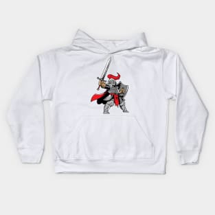 A Knight Motive Ready To Fight Kids Hoodie